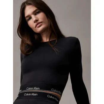 Calvin Klein WO - LS Top Dámské tričko L 00GWS4K262BAE