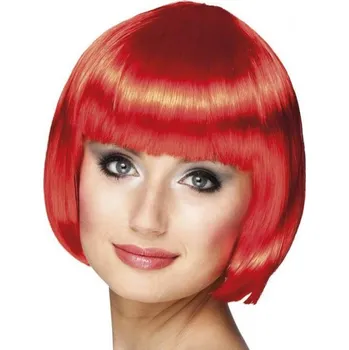 Dámská paruka, červená