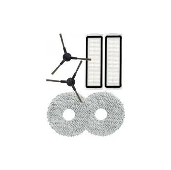 Sada příslušenství pro robotický vysavač HEPA filtry, mopy k vysavači XIAOMI Robot Vacuum X20 Pro (D102GL) sada a kartáčky 6ks