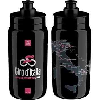 Košík na láhev Láhev Elite Fly Giro Map 0,5L černá