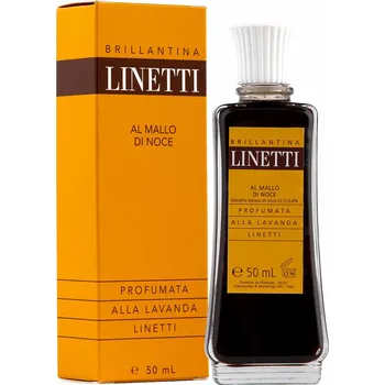 Vlasová regenerace Linetti Brillantina Al Mallo Di Noce vlasová brilantina 50 ml