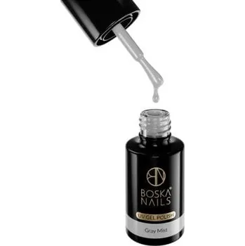 Přípravek na nehty Gel lak Go Spring Gray Mist no 406 Boska Nails 6 ml