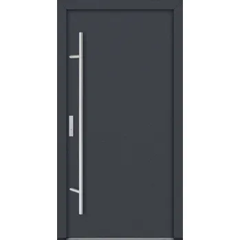 Vchodové dveře Hahn-Türke Vchodové dveře AC68 - M00 Barva: Antracit, Směr otevírání: Pravé, Ven, Celkové rozměry: 1000x2000mm