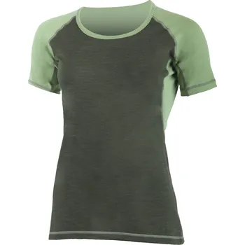 ZITA dámské 100% merino triko 16 mikronů - Zelená 6160 / XL / Zelená