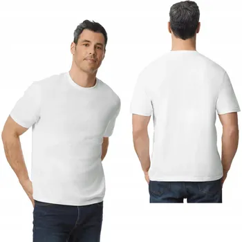 Pánské tričko Gildan SOFSTYLE GI6500 BÍLÉ 4XL