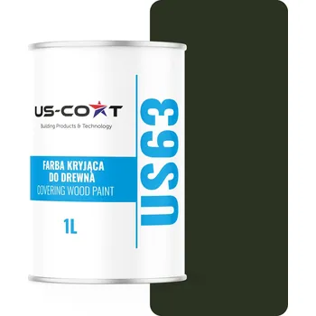 barva a nátěr na dřevo KRYCÍ BARVA NA RENOVACI DŘEVĚNÝCH DVEŘÍ ZELEŇ RAL 6007 LESKLÁ 1L