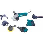 Bruska úhlová 125mm - 1400W - s regulací + 6 nástavců XTLINE