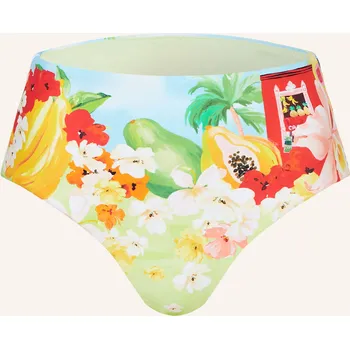 Dámské plavky Seafolly Dámské High Waist Bikinové Kalhotky Cuba, světle...