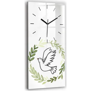 Hodiny Nástěnné hodiny SacroArte bílé 30 cm