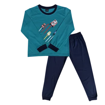 Chlapecké oblečení Chlapecké pyžamo - N-feel CS1368 Barva: Tyrkysová, Velikost: 7.let (vel.116/122)