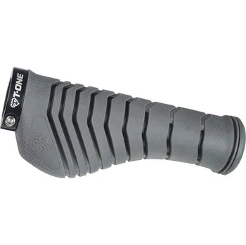 grip T-ONE gripy Aero 1lock 130 mm (šedá/černá)