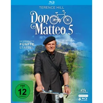 Blu-ray film Don Matteo. Staffel.5, 6 Blu-ray: Italien – Alessandro Bencivenni,Terence Hill,Nino Frassica,Nathalie Guettà (DE)