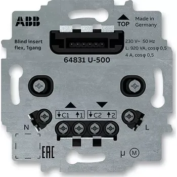 Žaluzie Přístroj žaluziového spínače flex, pro krátkocestné ovládání, 2CKA006400A0096, ABB