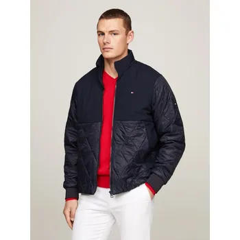 Pánská větrovka TOMMY HILFIGER CL MIX STAND COLLAR Pánská bunda L MW0MW34954DW5