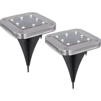 Venkovní osvětlení Globo 33414Q-2 - SADA 2x LED Solární svítidlo SOLAR LED/0,8W/1,2V IP44