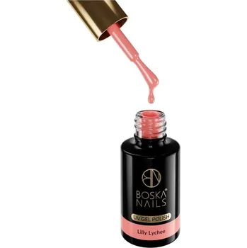 Přípravek na nehty Gel lak Lilly Lychee no 453 Boska Nails 6 ml