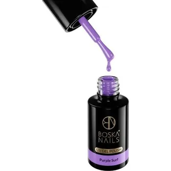 Přípravek na nehty Gel lak Summer Time Purple Surf no 473 Boska Nails 6 ml