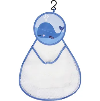 Úložný box Ostaria Závěsný organizér na hračky do vany s motivem velryby