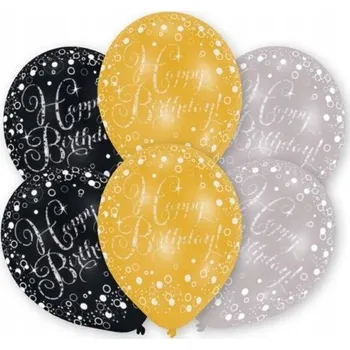 Balónek Latexové balónky Amscan 6 kusů, vícebarevné