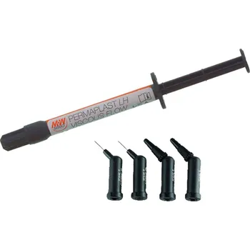 M+W Dental Permaplast Viscous Flow, 2g - tmavě růžová