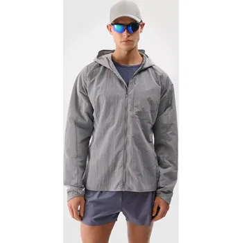 Pánská casual bunda Pánská bunda 4F 4FWSS25TTJAM698 COLD LIGHT GREY L