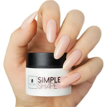 Lak na nehty Mistero Milano - Builder gel - SIMPLE SHAPE COVER GEL NATURAL 15g