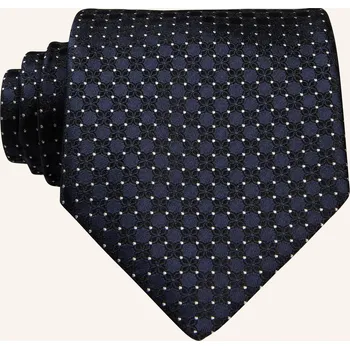 Kravata Zegna Pánská Kravata, tmavě modrá / černá, one size