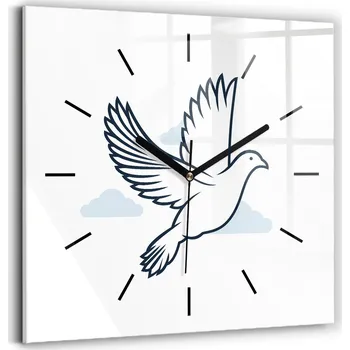 Hodiny Nástěnné hodiny SacroArte bílé 30 cm