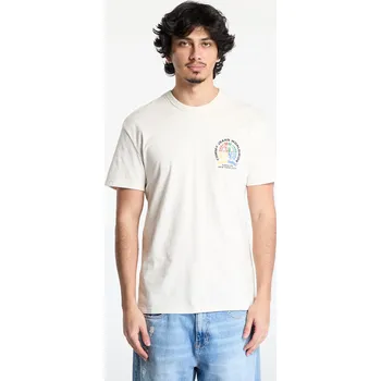 Pánská móda Tričko Tommy Jeans Regulat Pop Crest Tee Beige S