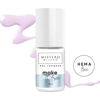 Lak na nehty Mistero Milano - Gel lak - UNDRESS ME BASE COVER VIOLET 7ml