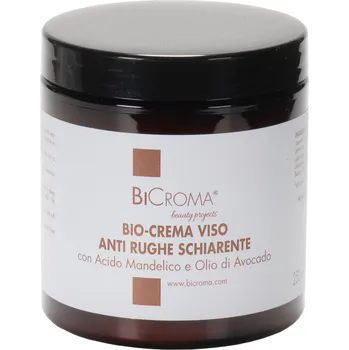 BiCroma BIO-ZESVĚTLUJÍCÍ PLEŤOVÝ KRÉM PROTI VRÁSKÁM S KYSELINOU MANDLOVOU 250 ml
