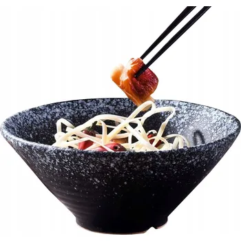 Keramický Talíř Mísa na TĚSTOVINY RAMEN POLÉVKU 700ml SALÁT JAPONSKÁ VELKÁ
