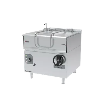 Sporák GastroHaal P.PP-980-C Plynová sklopná smažící pánev 80 l litinová vana (Practic, Plynová sklopná smažící pánev 80 litrů litinová vana P.PP-980-C)