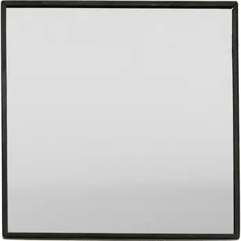 Šperkovnice Intesi organizér na šperky zrcadlový čtvercový černý glamour 10x10 cm