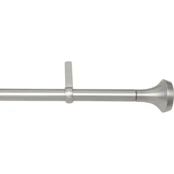 Garnýž Umbra Záclonová tyč Ella 92-183 cm nikl