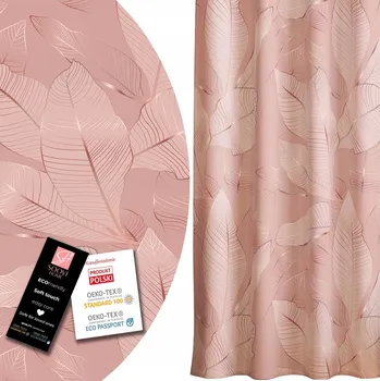 Obraz HOTOVÉ ZÁCLONY NA ŽABKY 140x230 ZÁVĚS NA PÁSCE 230 cm růžová Soovi