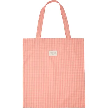 EMILE ET IDA Plátěná taška - VICHY PIVOINE