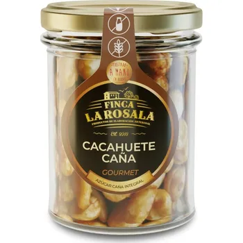 Finca La Rosala Arašídy s třtinovým cukrem sklo 90G