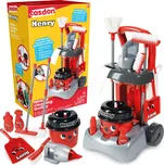 Casdon 674 Henry Deluxe úklidová sada s vysavačem a mopem