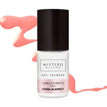 Lak na nehty Mistero Milano - Gel lak - CORAL IN AFFECT 7ml
