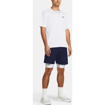 Pánské kraťasy Under Armour UA Woven Wdmk Shorts 1383356-410 Modrá MD