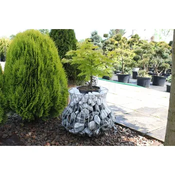 Květináč Gabionový květináč amfóra-XL