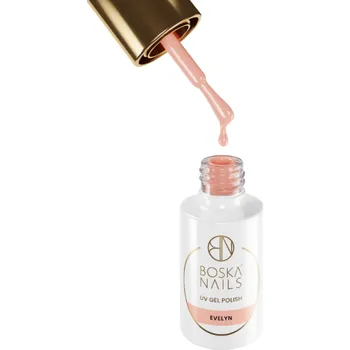 Lak na nehty Gel lak NUDlove Evelyn no 481 Boska Nails 6 ml
