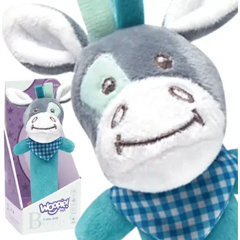 plyšák Woopie plyšová oslí hračka pro kojence