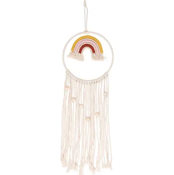 Dekorace do dětského pokoje Ostaria Dětský lapač snů s duhou
