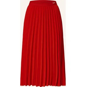 Dámská sukně Tommy Hilfiger Dámská Plisovaná Sukně, červená, 42