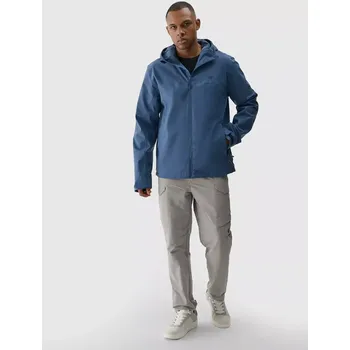 Pánská casual bunda Pánská bunda 4F 4FWSS25TTJAM703 DENIM XL