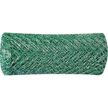 Pletivo M.A.T. GROUP Pletivo poplastované 2 x 25 m s napínacím drátem (oko 50mm) zelené 407321