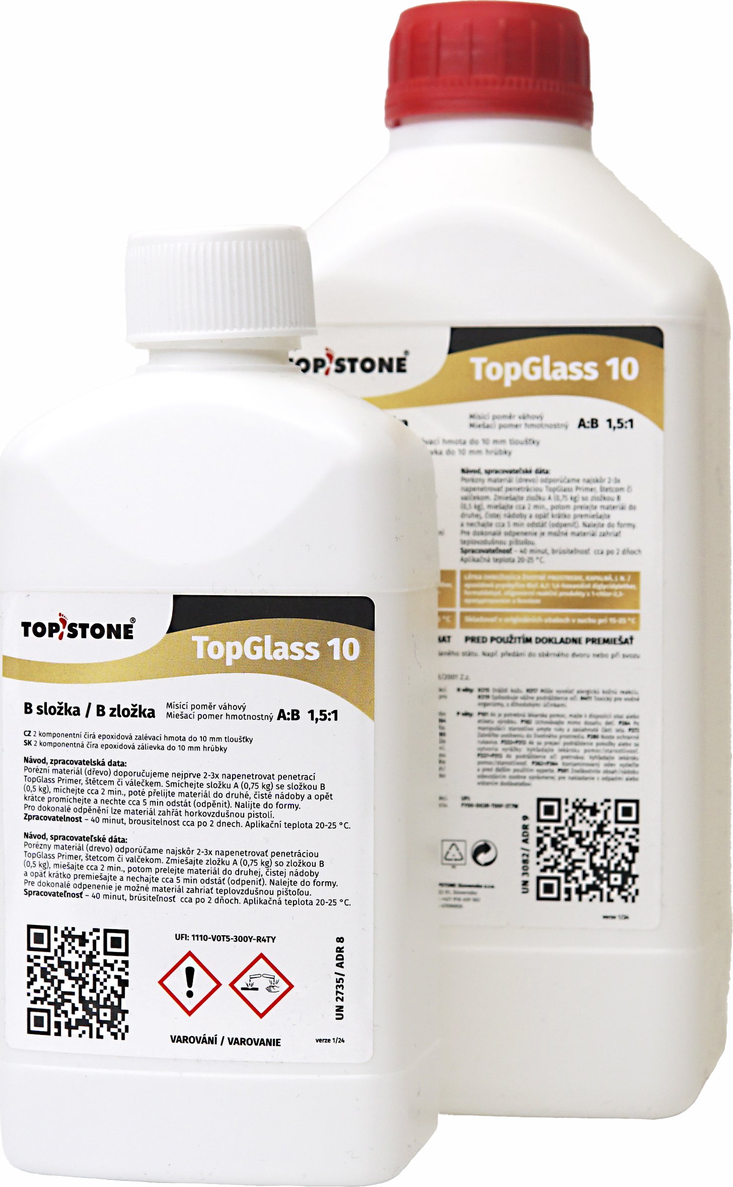 Licí pryskyřice TopGlass 10 (balení 4kg)