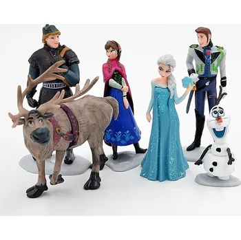 Frozen Figurky 6-11 cm 6 ks Ledové Království